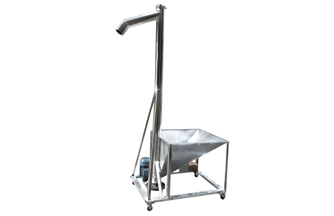 用于垂直或大傾角輸送粉狀、粒狀、非黏性的容重≤1.3t/m的干燥物料