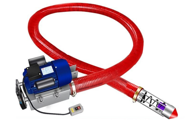 用于輸送玉米顆粒的小型輸送機(jī)器，適用于中小型農(nóng)場(chǎng)和下鄉(xiāng)流動(dòng)收糧食