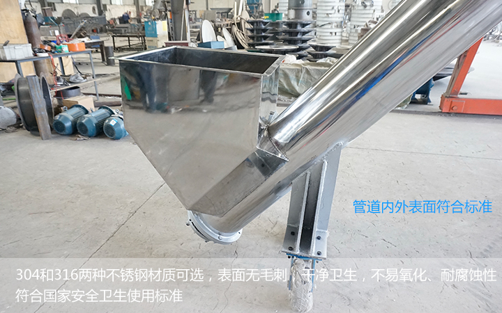  不銹鋼螺旋輸送機能用在食品行業(yè)么？